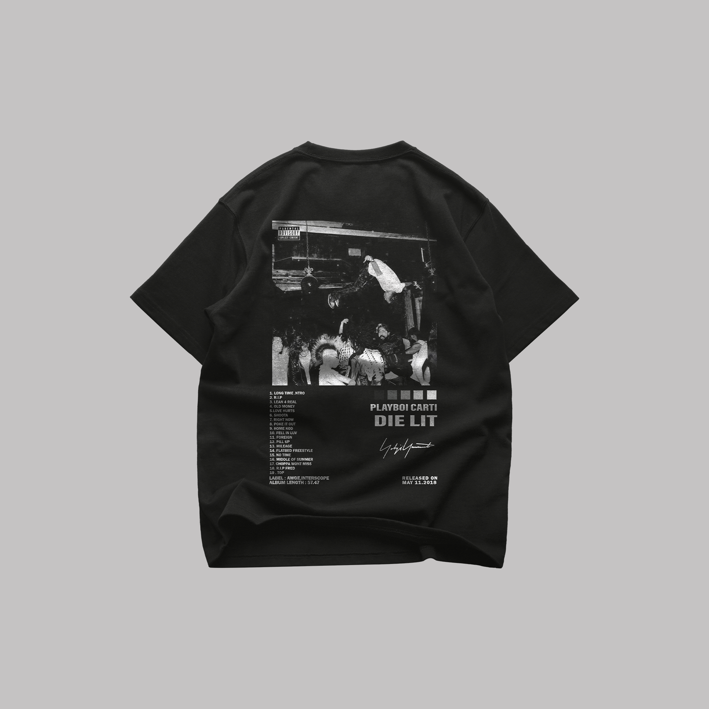 CARTI PLAYBOI DIE LIT SHIRT